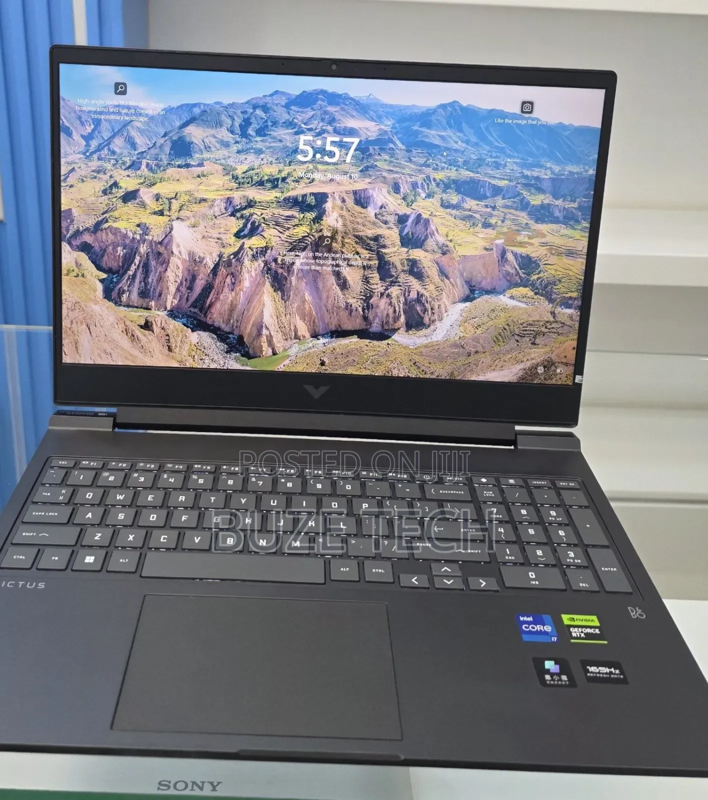 New Laptop HP Victus 16 16GB Intel Core i7 SSD 1T