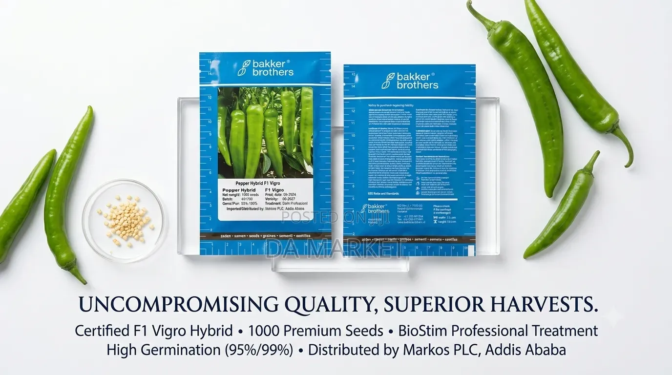 Bakker Brothers Pepper Hybrid F1 Vigro Vegetable Seeds