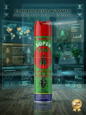 Kintox Super Gun Insecticide Aerosol Multi Insect Killer