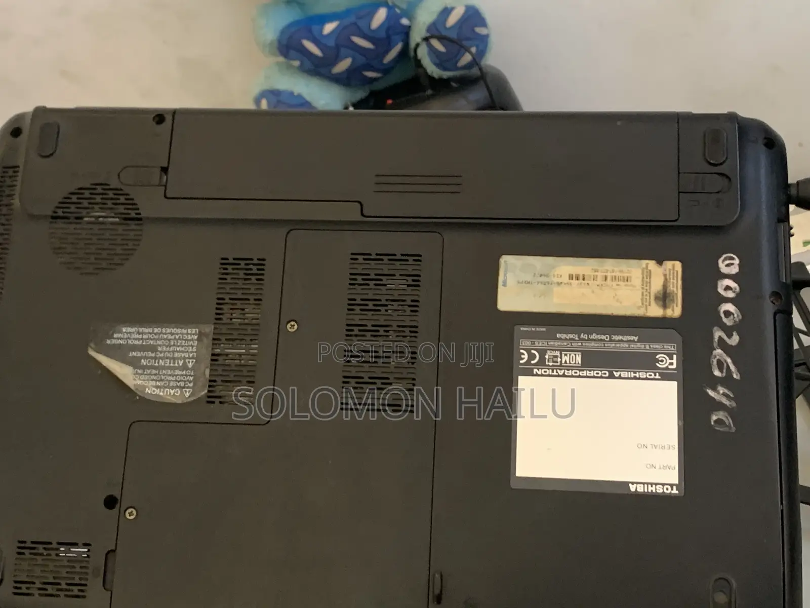 Laptop Toshiba 4GB Intel Core i5 SSD 72GB