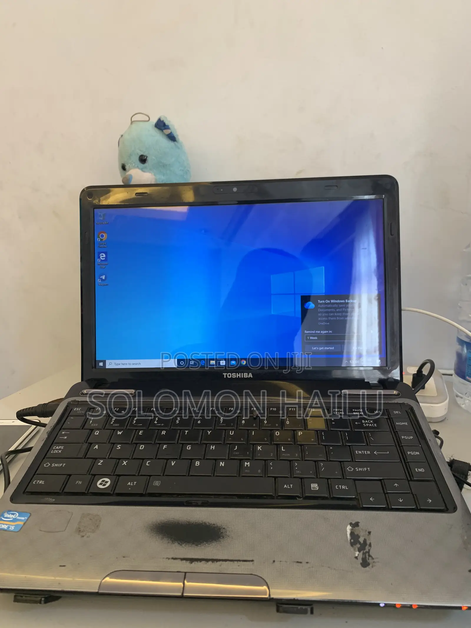 Laptop Toshiba 4GB Intel Core i5 SSD 72GB