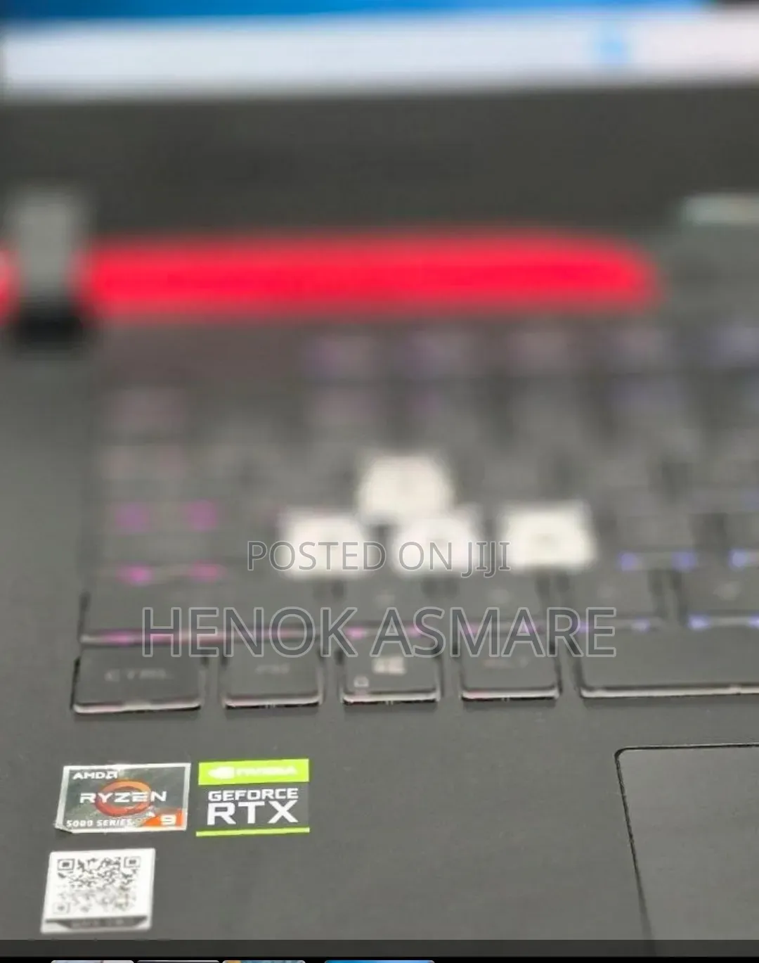 New Laptop Asus ROG Strix G15 16GB AMD Ryzen 9 SSD 512GB