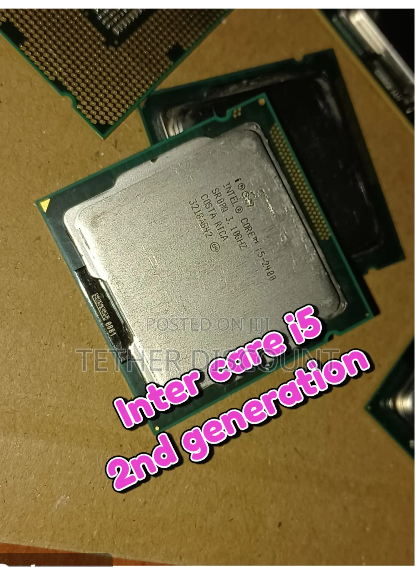 Title Intel Core I5 2nd Generation (2ኛው ትውልድ) I5 2500