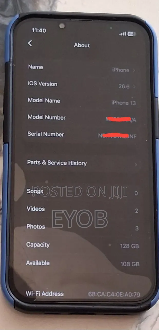 Apple iPhone 13 128 GB Black