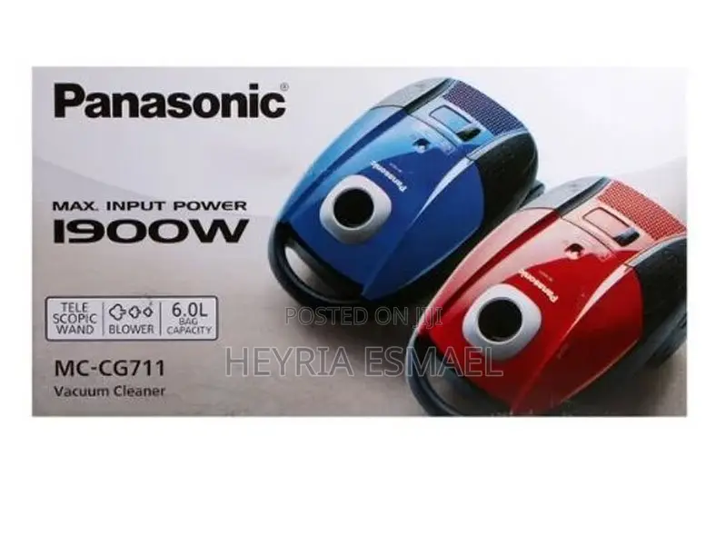 Panasonic Vacuum Cleaner Red - MC-CG711