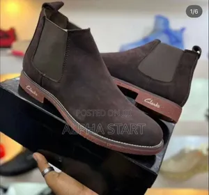 Clark's Wet Boots High Master Quality Boots Shoes for Man's