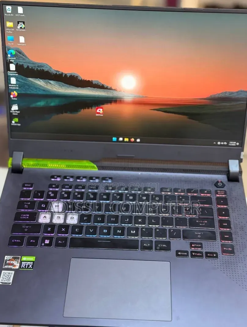 New Laptop Asus ROG Strix G15 16GB AMD Ryzen 9 SSD 512GB