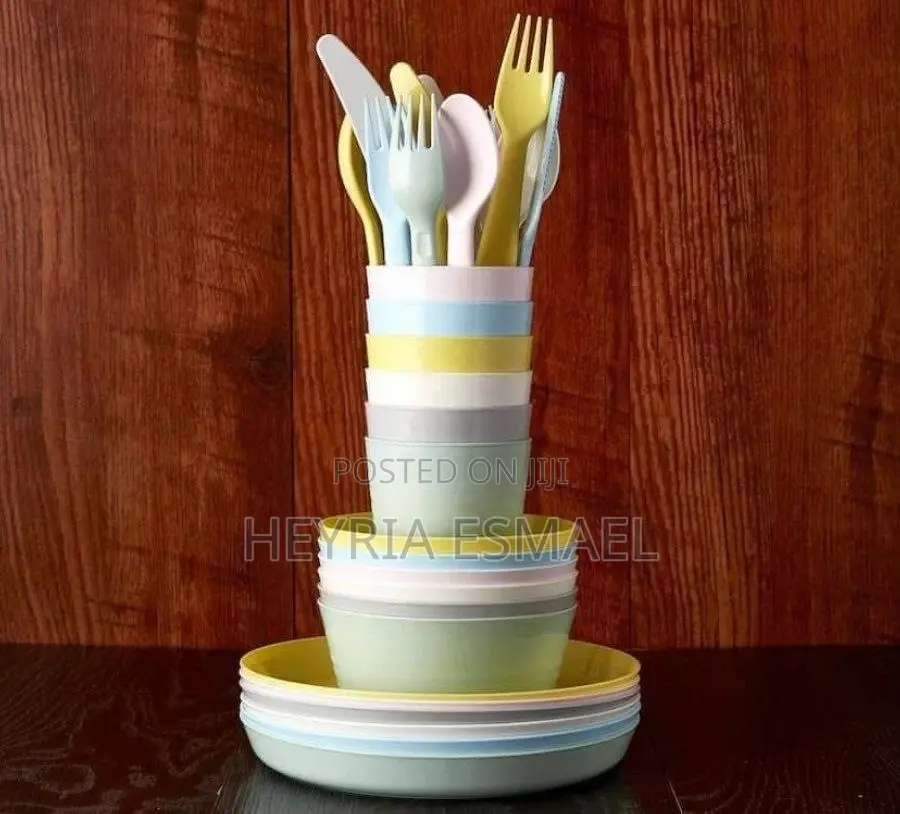 IKEA KALAS BPA-Free Kids Tableware Set - 36 Pices Set Make Mealtime