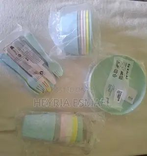 IKEA KALAS BPA-Free Kids Tableware Set - 36 Pices Set Make Mealtime