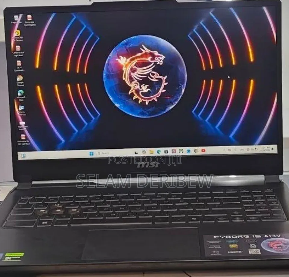 New Laptop MSI Cyborg 15 16GB Intel Core i7 SSD 1T