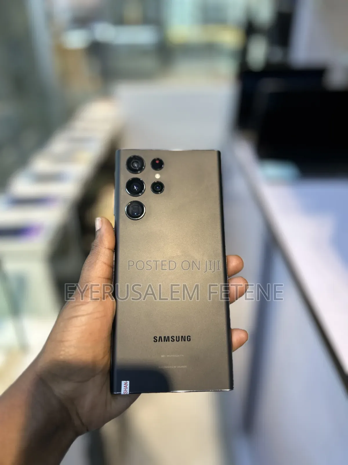 New Samsung Galaxy S22 Ultra 256 GB Black