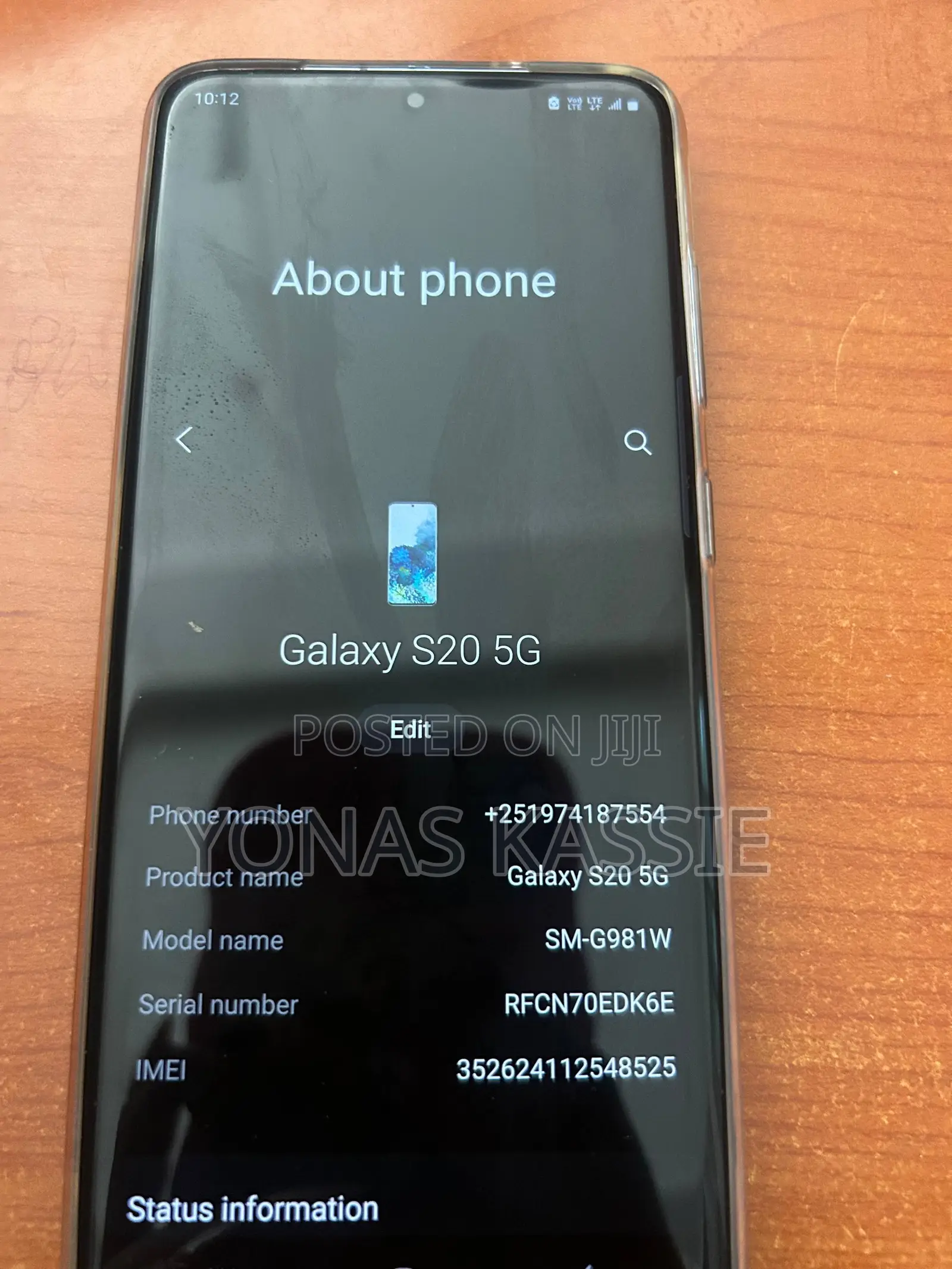 Samsung Galaxy S20 128 GB Blue