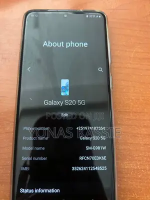 Samsung Galaxy S20 128 GB Blue