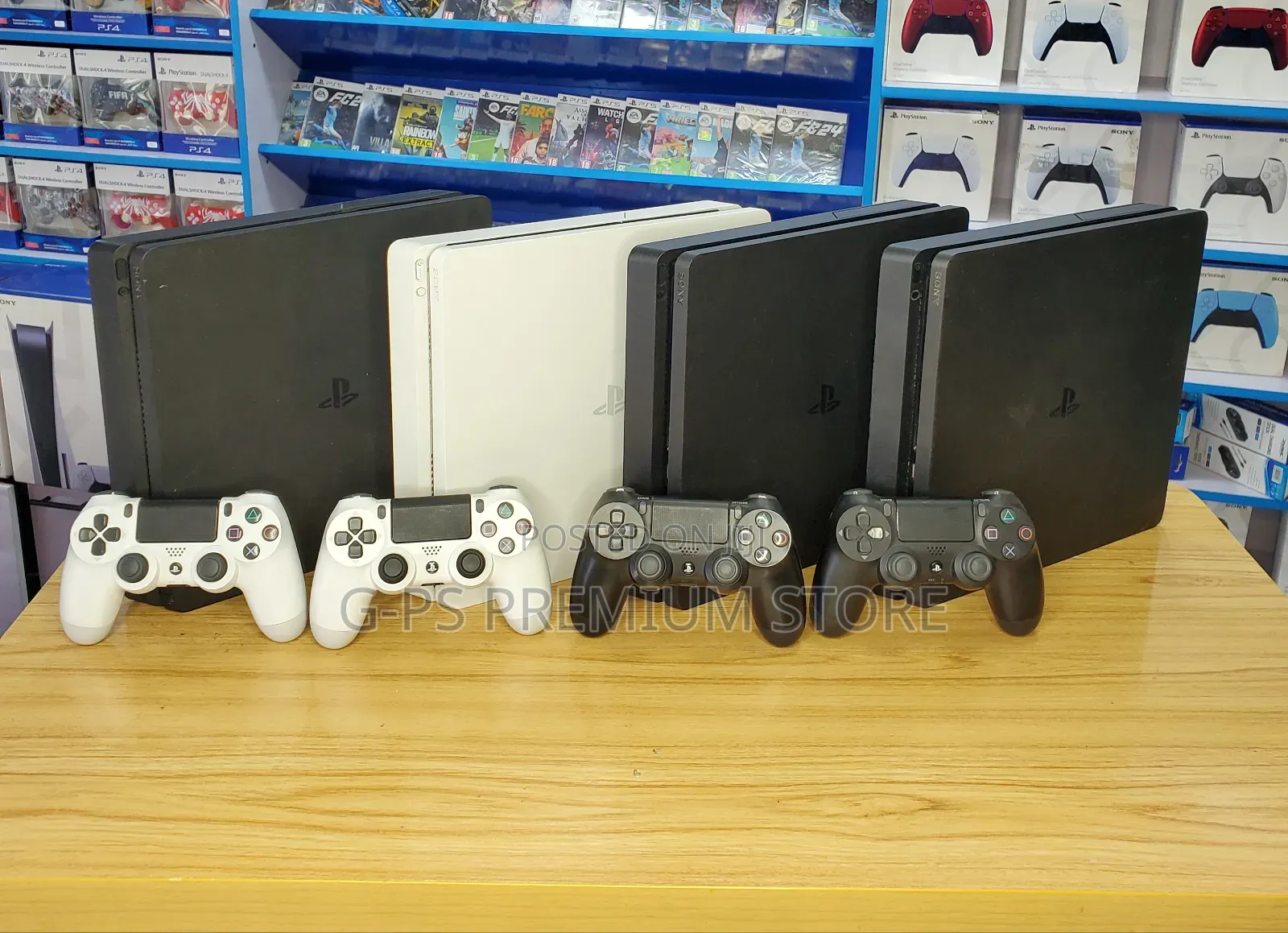 ልዩ የአዲስ ዓመት ቅናሽ | PS4 Slim Jailbreak + 1 Original Joystick