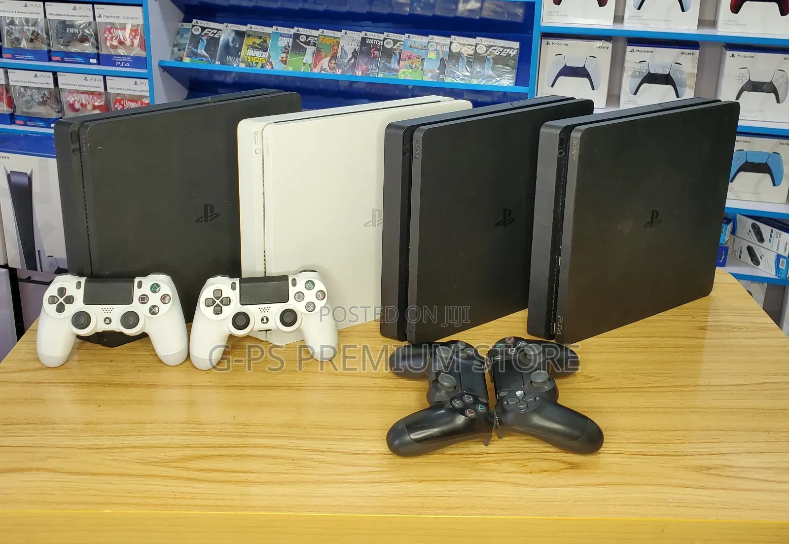 ልዩ የአዲስ ዓመት ቅናሽ | PS4 Slim Jailbreak + 1 Original Joystick