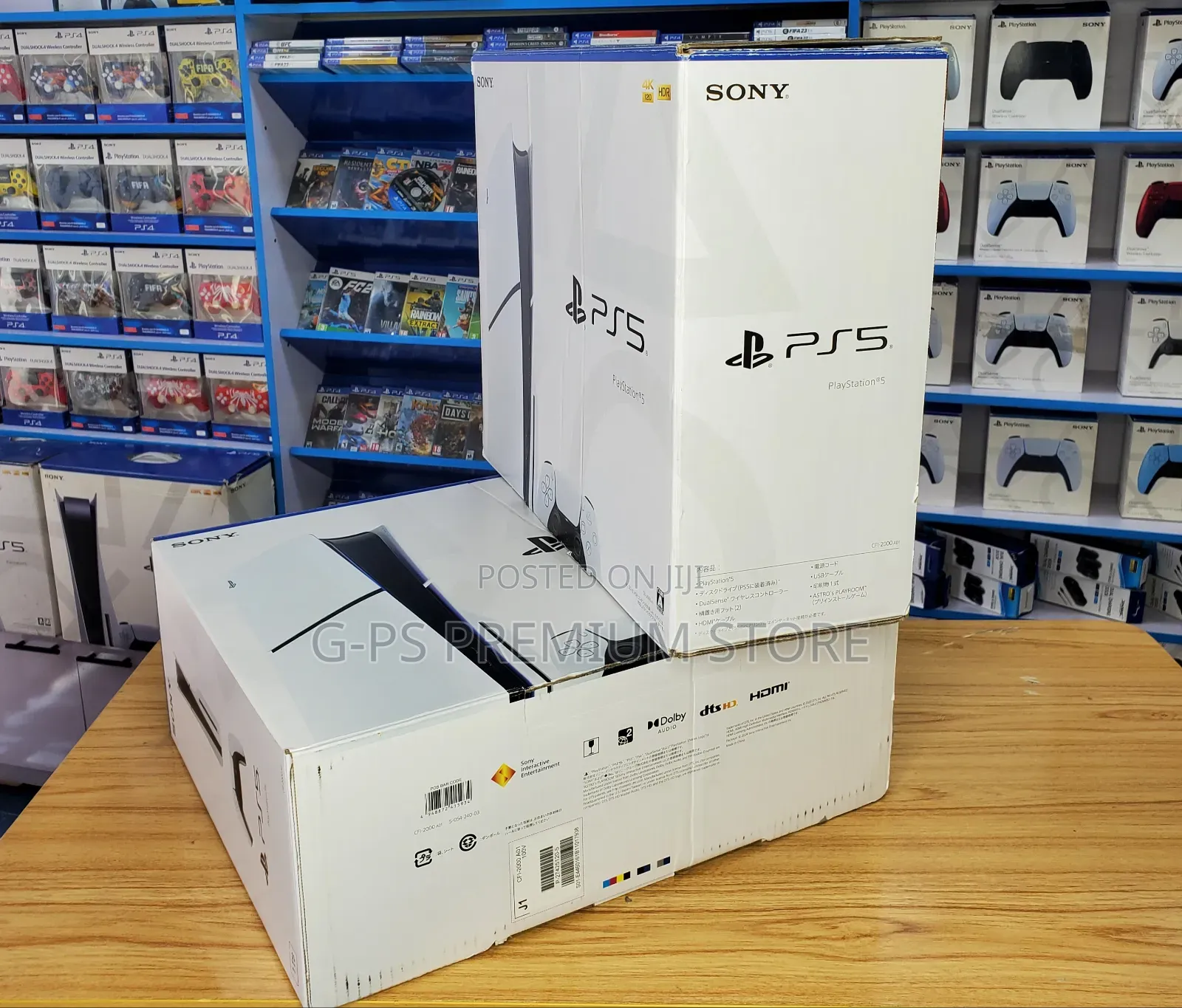 ልዩ የአዲስ ዓመት ቅናሽ | PS5 Slim Brand New + 1 Original Joystick