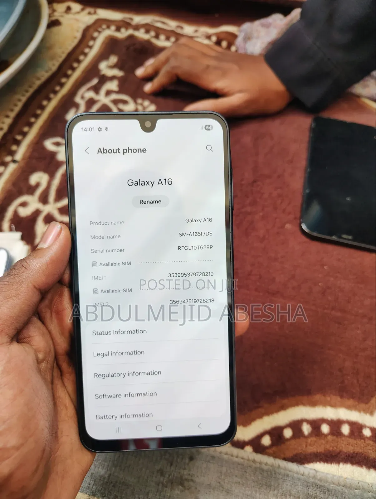 Samsung Galaxy A16 128 GB Black