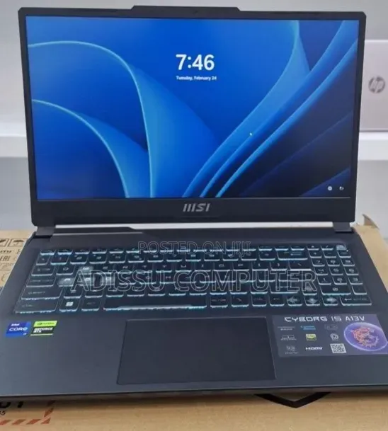 New Laptop MSI Cyborg 15 16GB Intel Core i7 SSD 1T