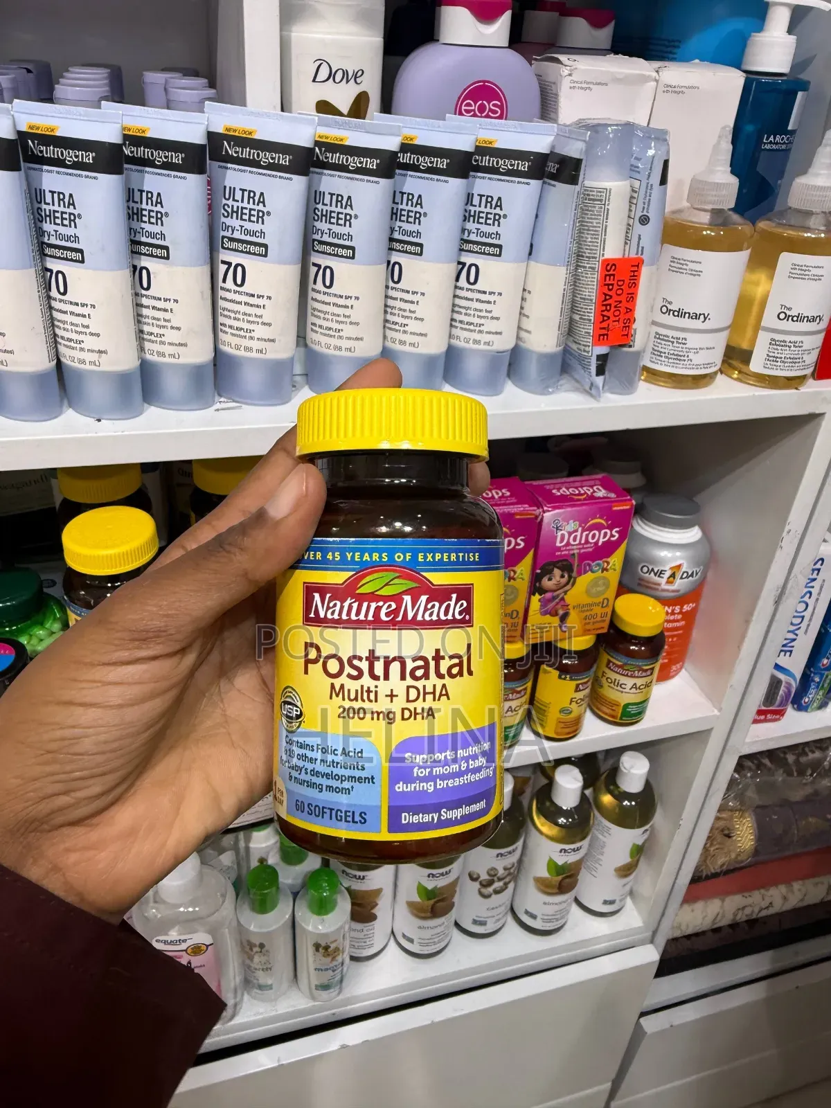 Multi + DHA Postnatal With 200mg DHA 60 SOFTGELS Original From USA