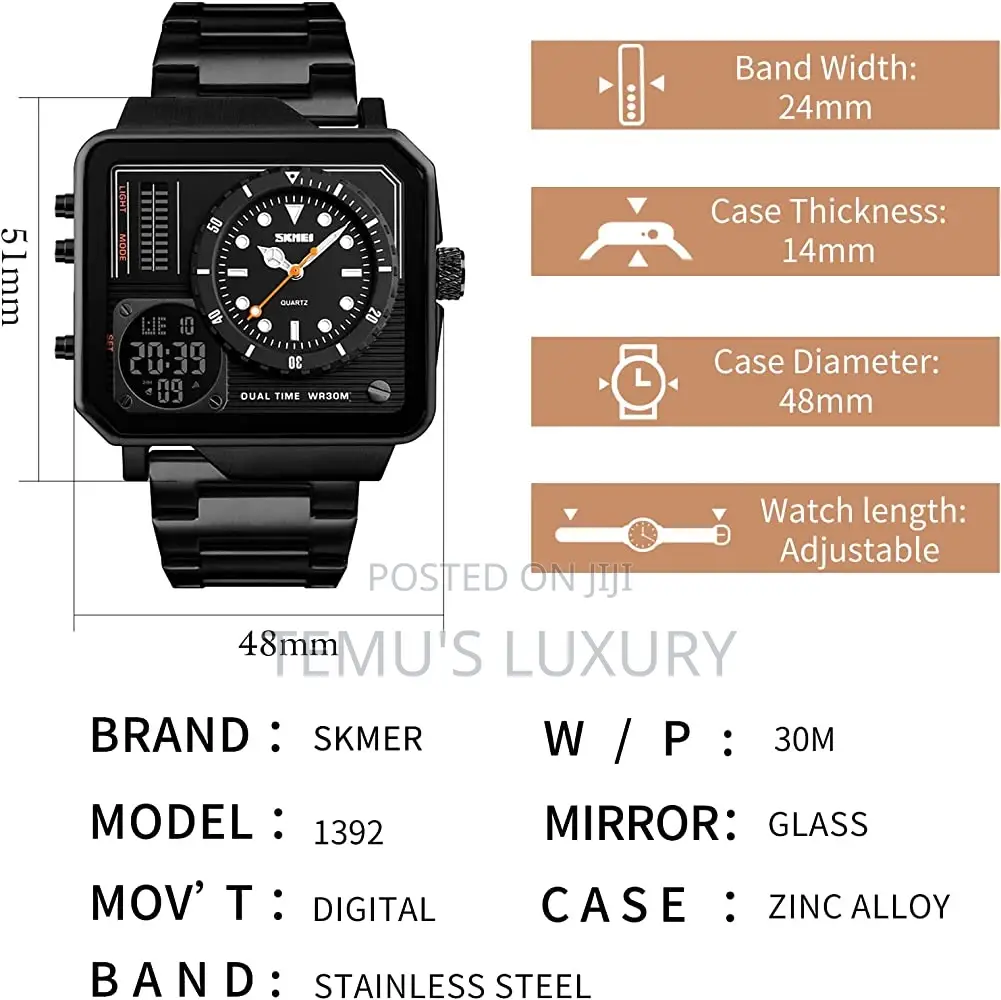 SKMEI Men's Digital Watch