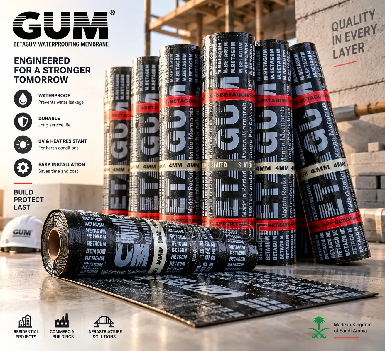 Waterproof Betagum Brand