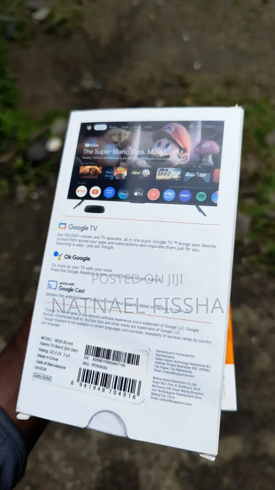 Xiaomi Mi TV Box S (3rd Gen) 4K Ultra HD