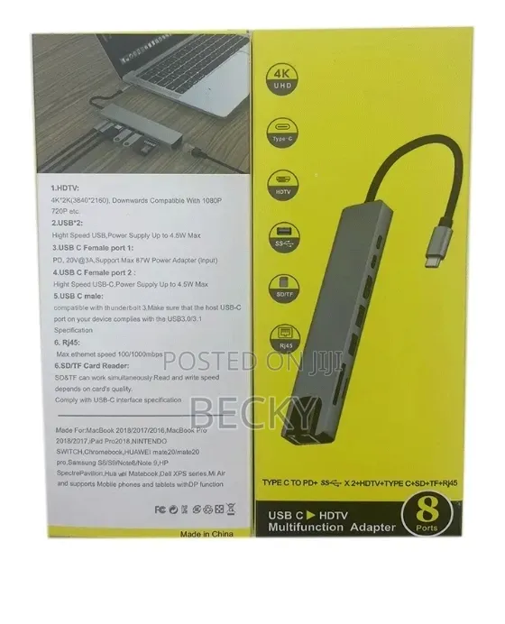 Type C 8 in 1