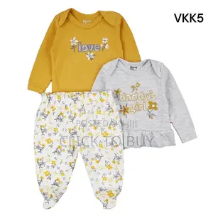 Adorable Baby Girl 3-Piece Set