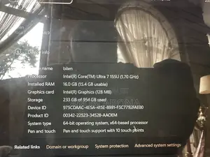 New Laptop Lenovo Yoga 7i 16GB Intel Core Ultra 7 SSD 1T