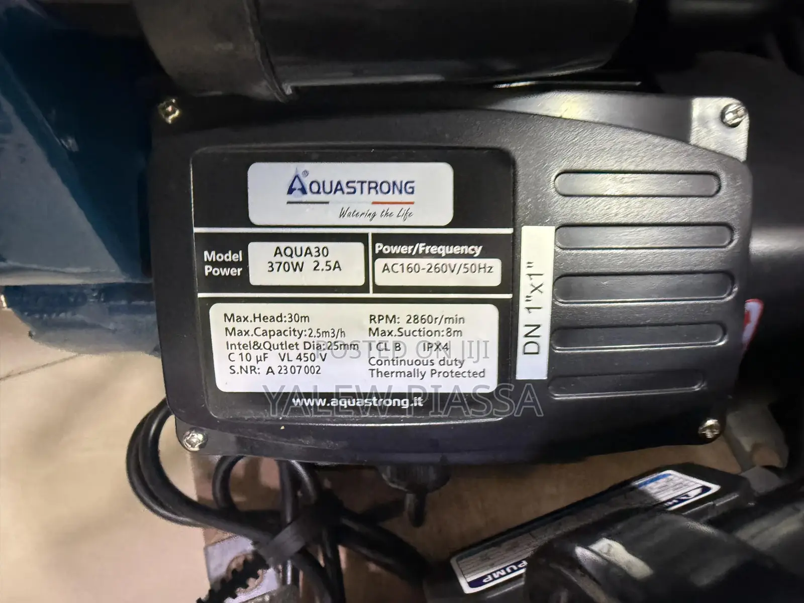 Aquastrong AQUA30 Surface Water Pump