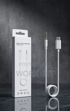 Type-C to 3.5mm AUX Audio Adapter Cable JH-CM21
