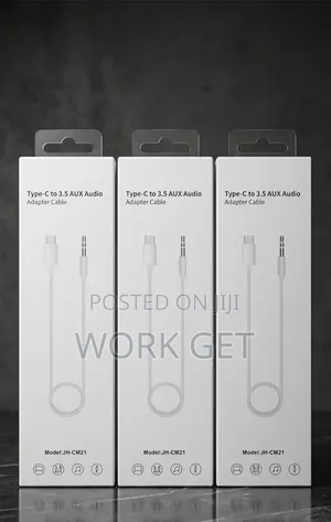 Type-C to 3.5mm AUX Audio Adapter Cable JH-CM21