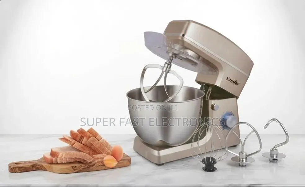 Sonifer Stand Mixer – 1500W Powerful Motor, 8.0L Stainless Steel Bowl