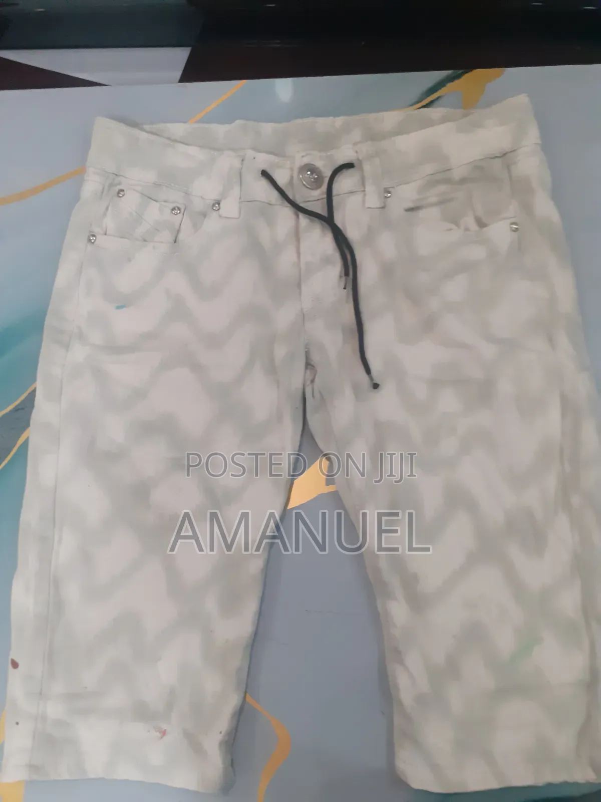 White Shorts