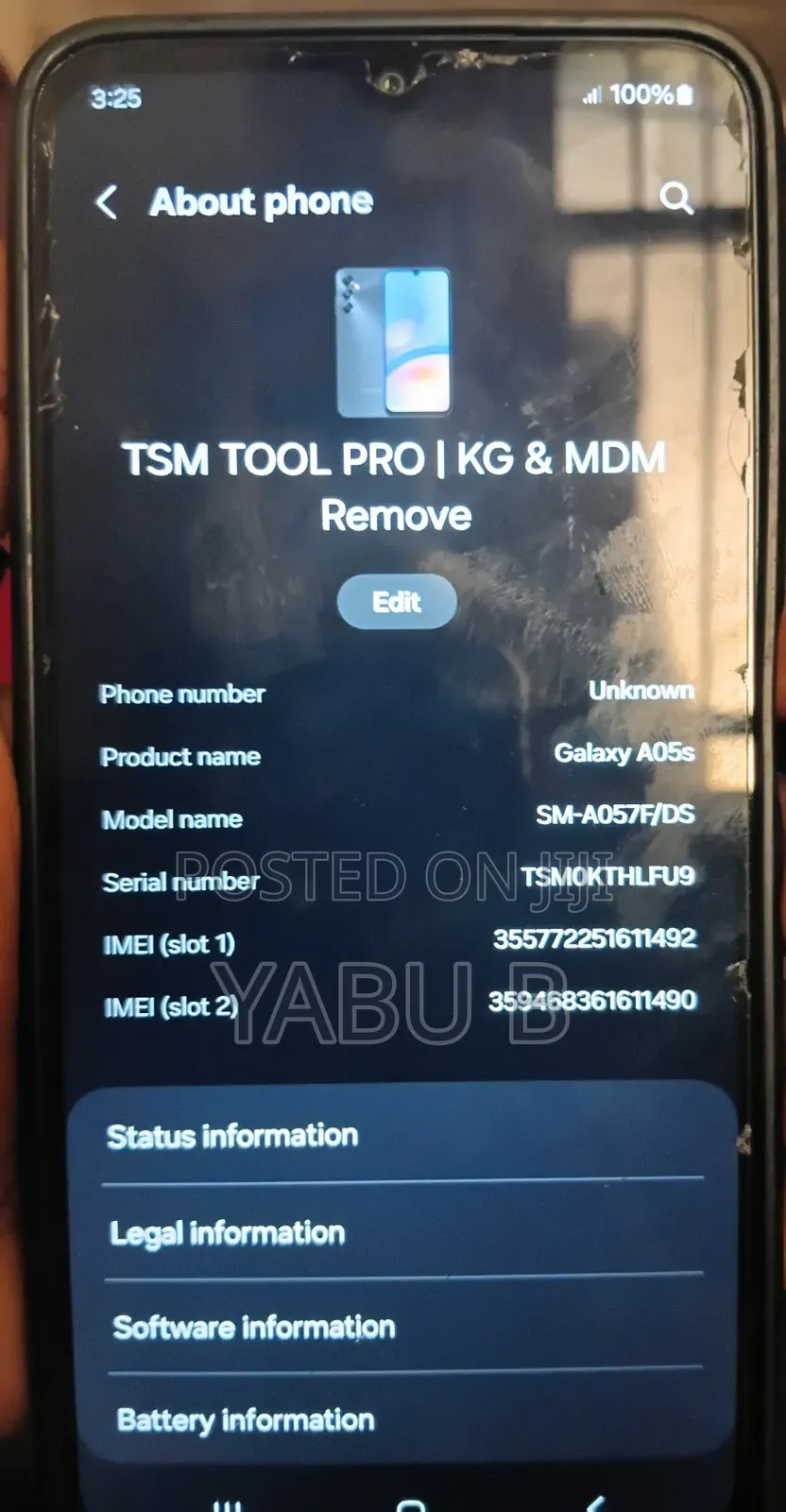 Samsung Galaxy A05s 128 GB Black