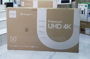 Syinix TV 50" Smart Google TV 4K UHD New Model 2026