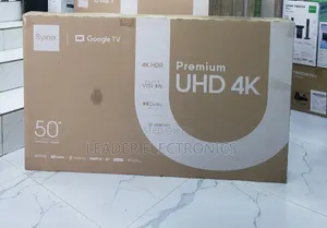 Syinix TV 50" Smart Google TV 4K UHD New Model 2026