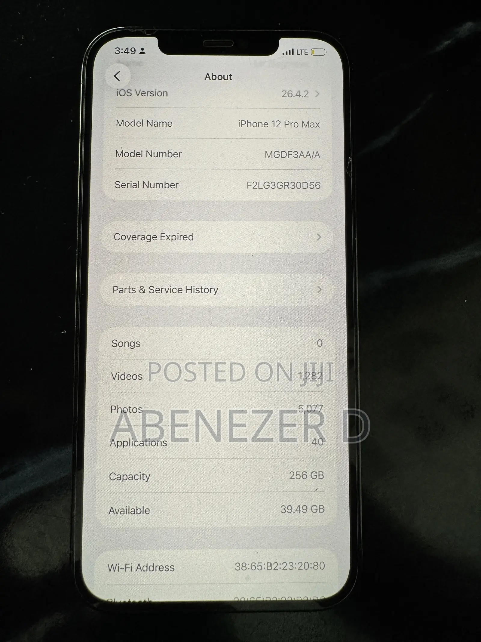 Apple iPhone 12 Pro Max 256 GB Blue