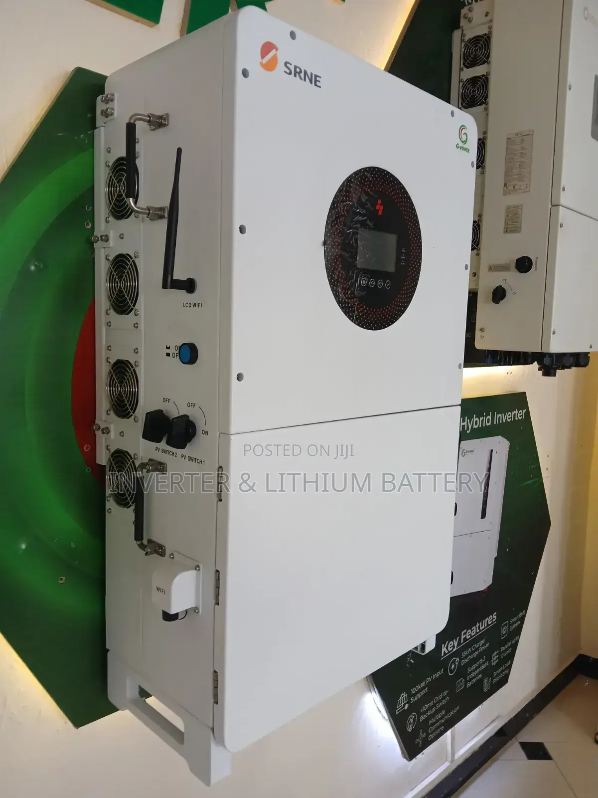 High-Voltage Inverter & Lithium Battery