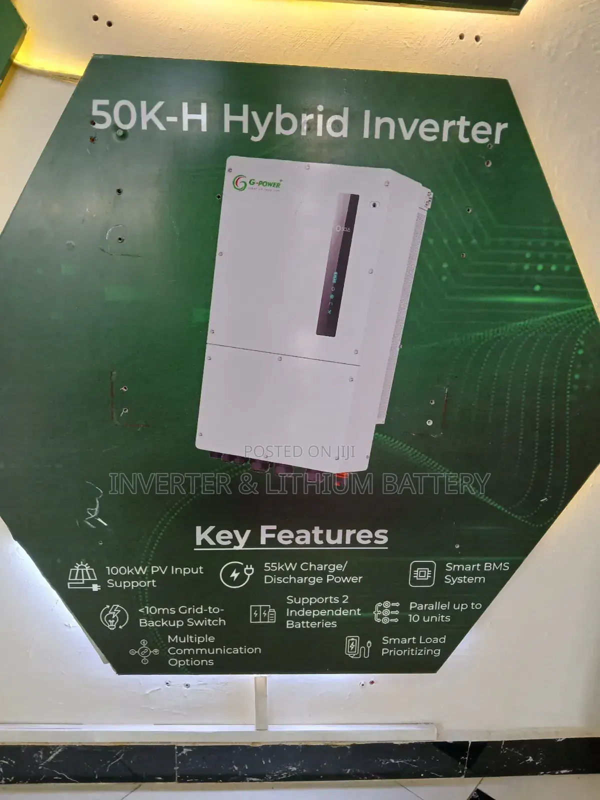 High-Voltage Inverter and Lithium Batteries