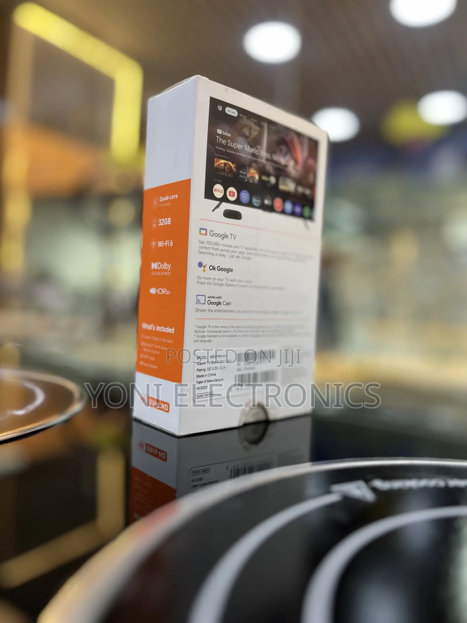 Xiaomi TV Box S (3rd Gen) 4K Ultra-Hd Media Player