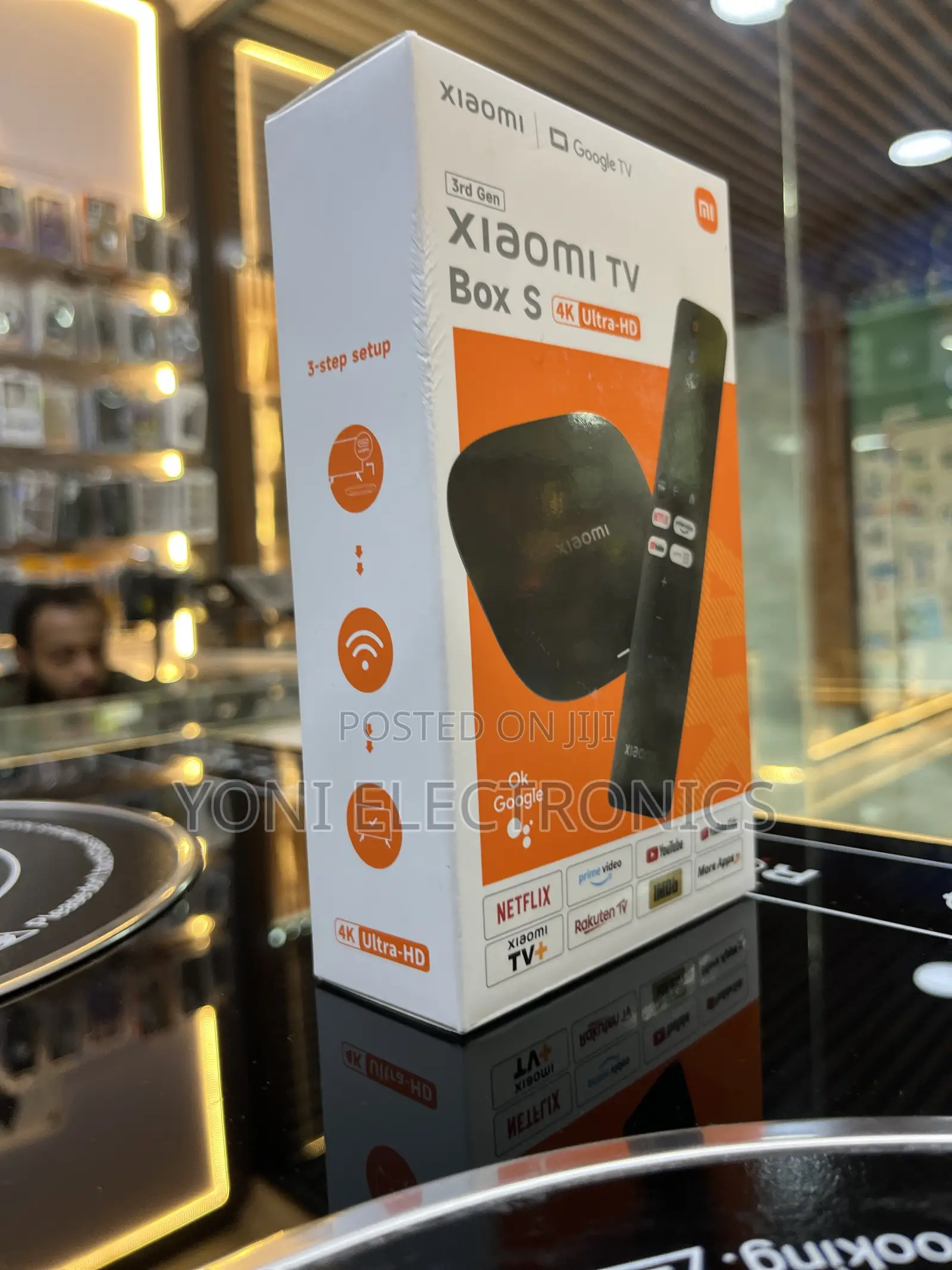 Xiaomi TV Box S (3rd Gen) 4K Ultra-Hd Media Player