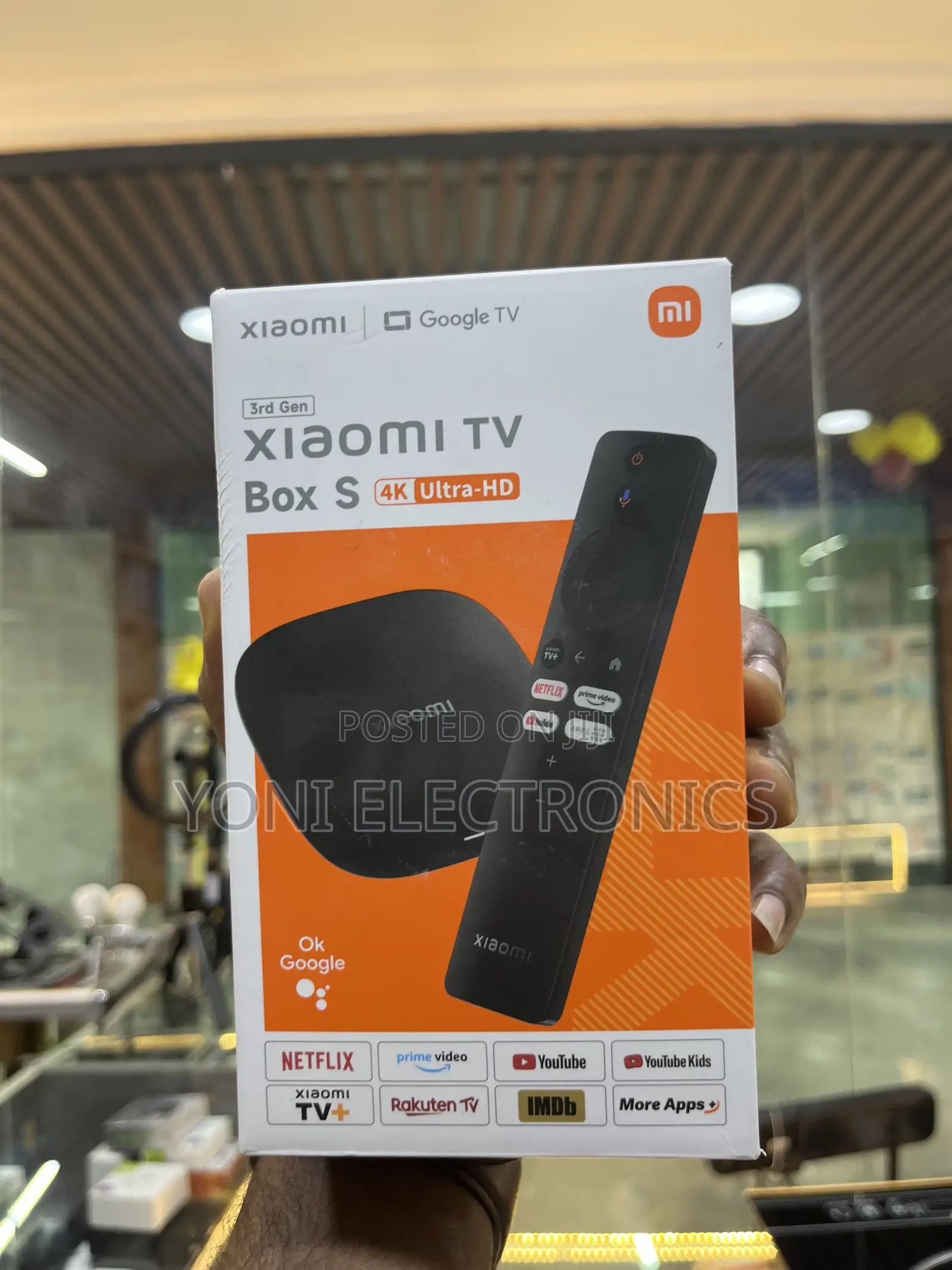 Xiaomi TV Box S (3rd Gen) 4K Ultra-Hd Media Player