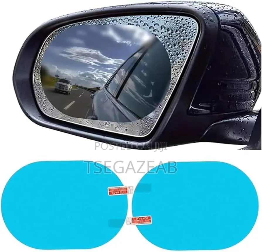 Anti-Fog Stickers for Car Side Mirror 2-PCS
