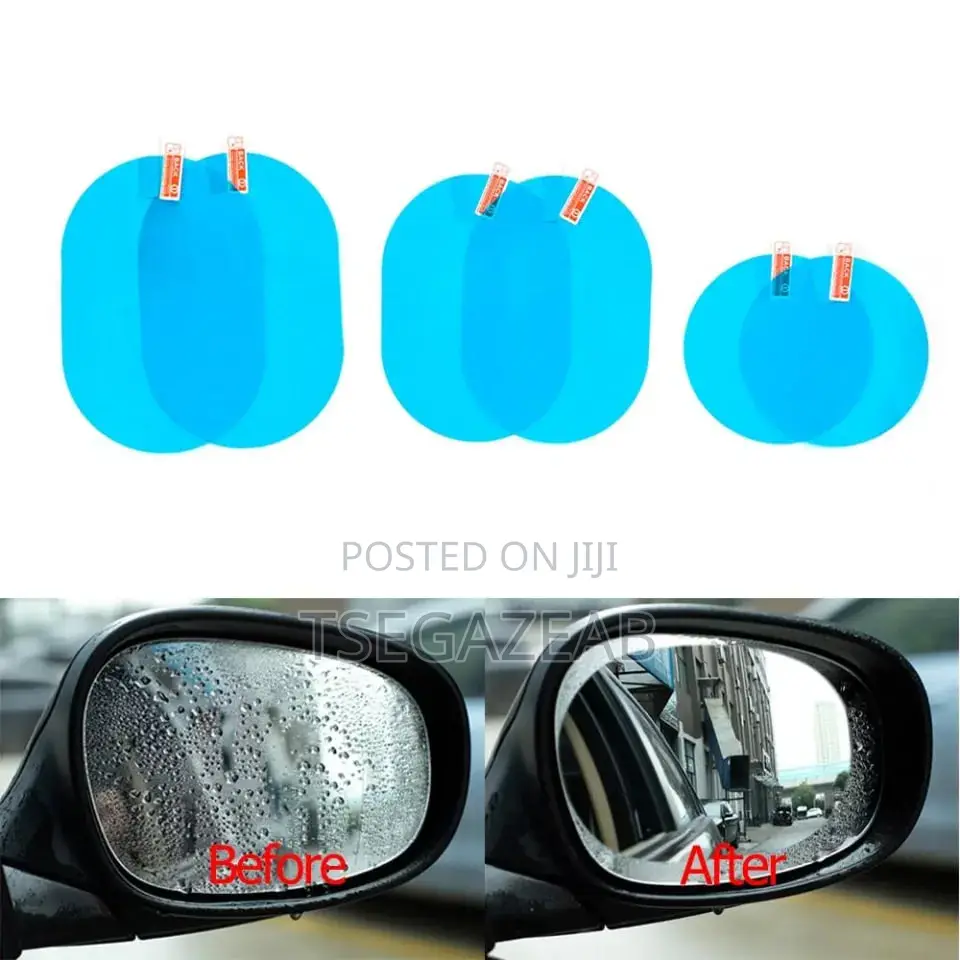 Anti-Fog Stickers for Car Side Mirror 2-PCS