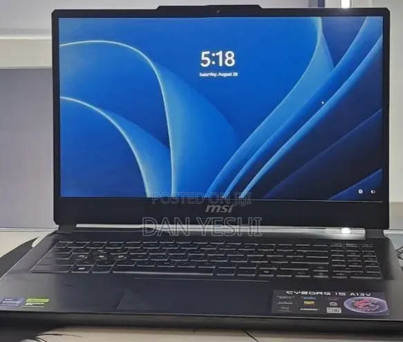 New Laptop MSI Cyborg 15 16GB Intel Core i7 SSD 1T