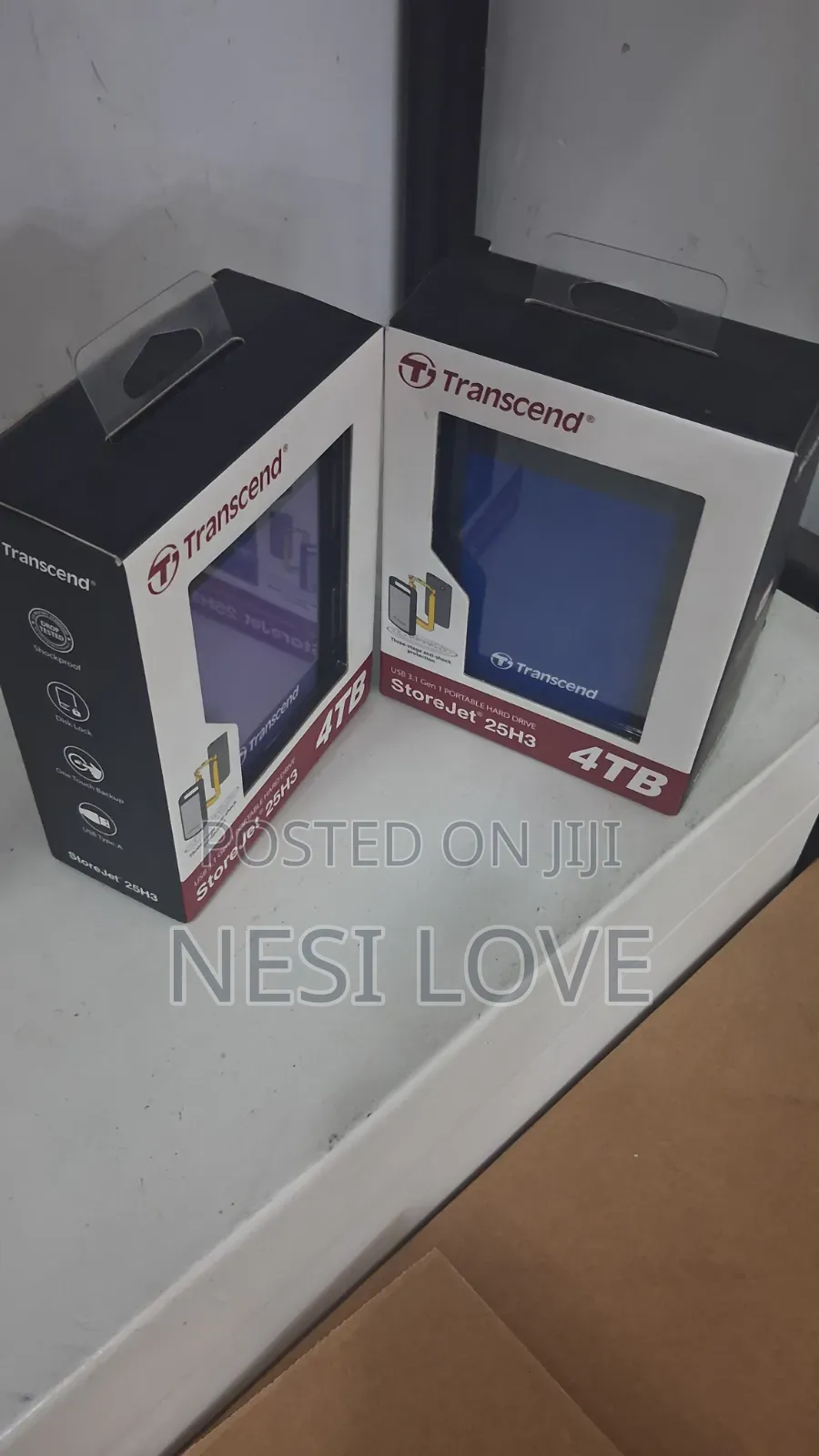4TB Transcend External Hard Disk Drive Storage