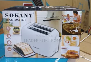 Sokany Slice Toaster – Fast & Even Toasting | Adjustable Browning