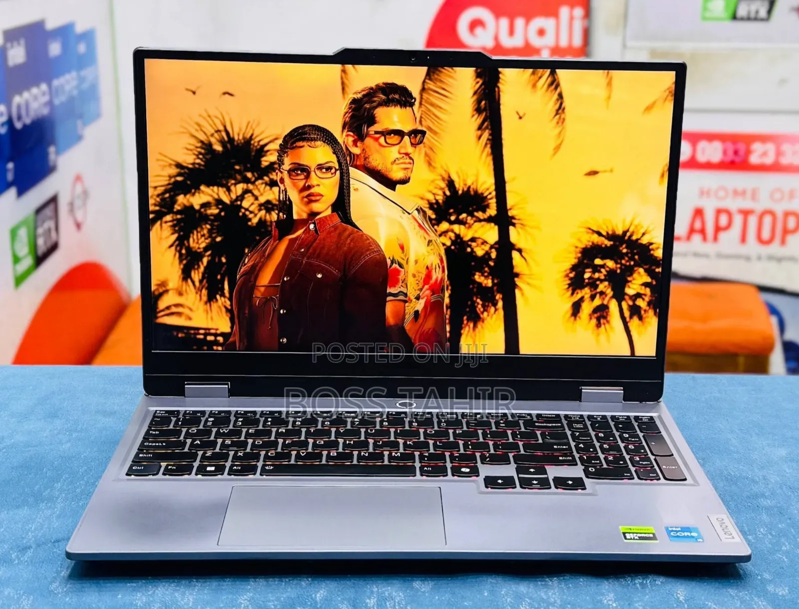 New Laptop Lenovo LOQ 15ARP9 8GB Intel Core i5 SSD 512GB