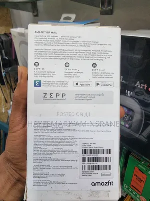 Amazfit BIP MAX Ultra   With Full Bio Health & Fitness Tracking